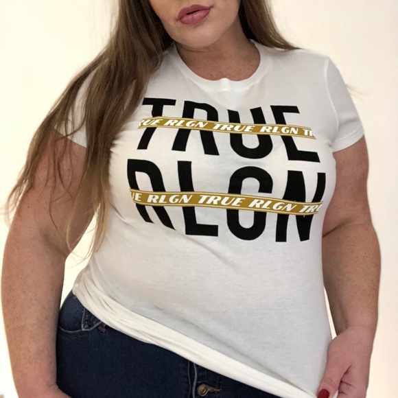 true religion crew neck